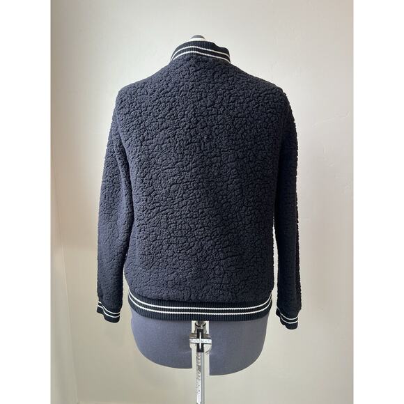 LUCKY BRAND ANAELISA SHERPA BOMBER JACKET NWT SIZE M - Picture 4 of 7